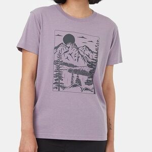 Tentree Purple Mountain Air T-Shirt NWT